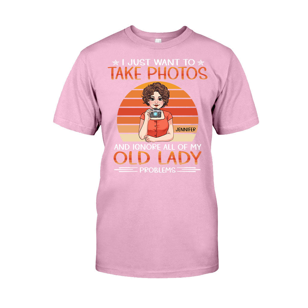 I Just Want To Take Photo - Personalized Photography T-shirt and Hoodie