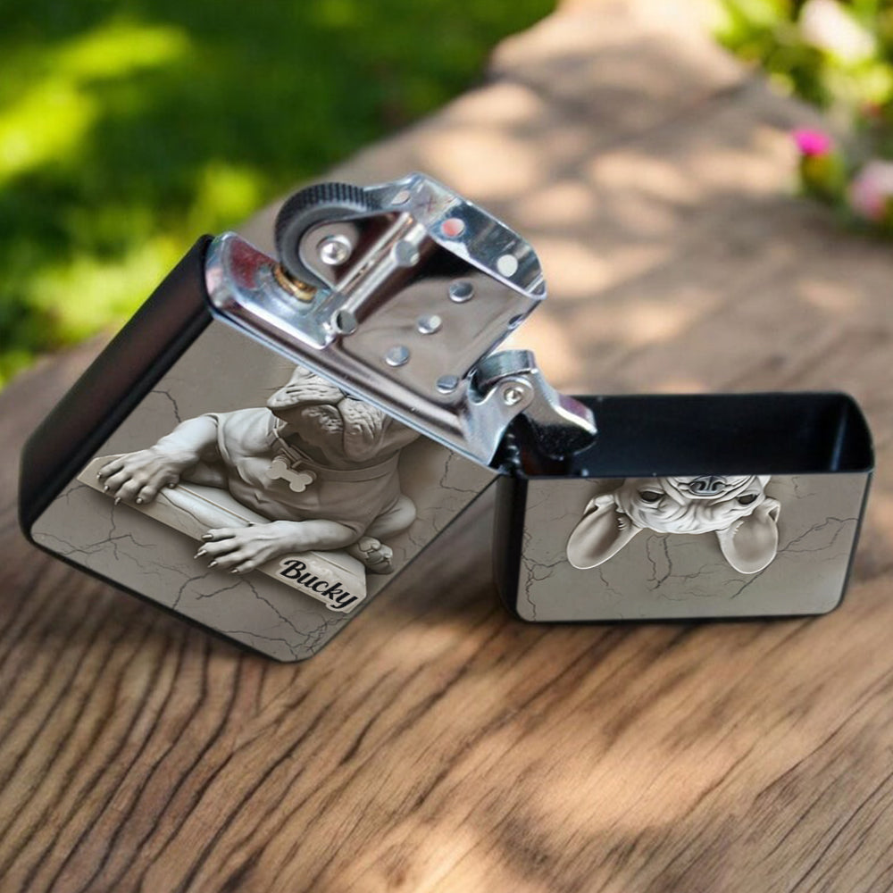 French Bulldog - Personalized French Bulldog Lighter