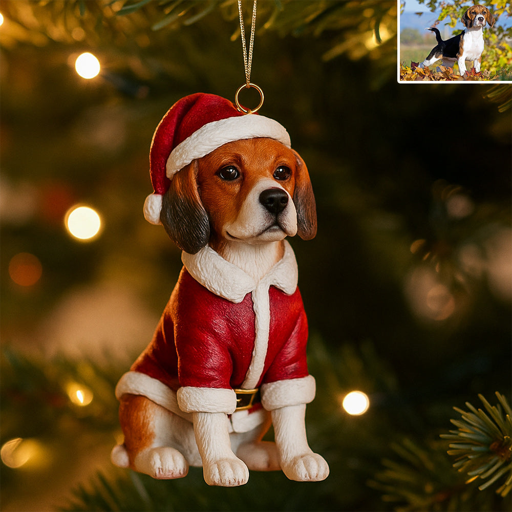 Furry And Bright - Personalized French Bulldog Dog Custom Made 3D Minifigure Ornament