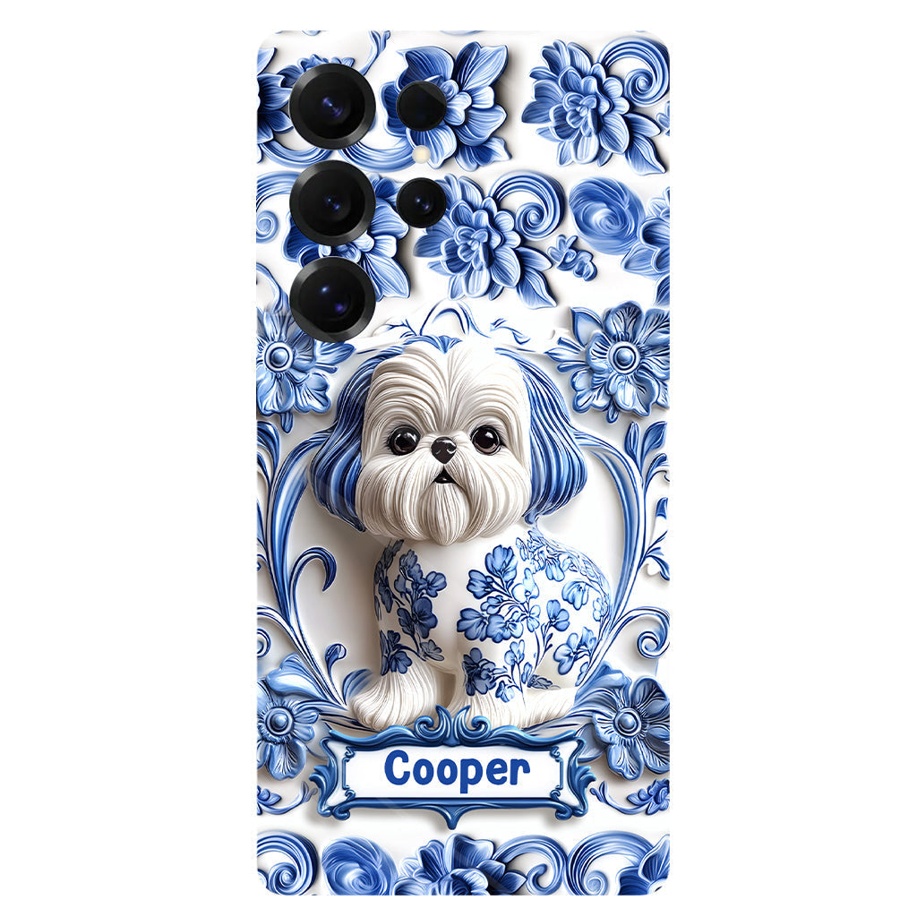 Cute Dog - Personalized Dog Full Print Phone Case