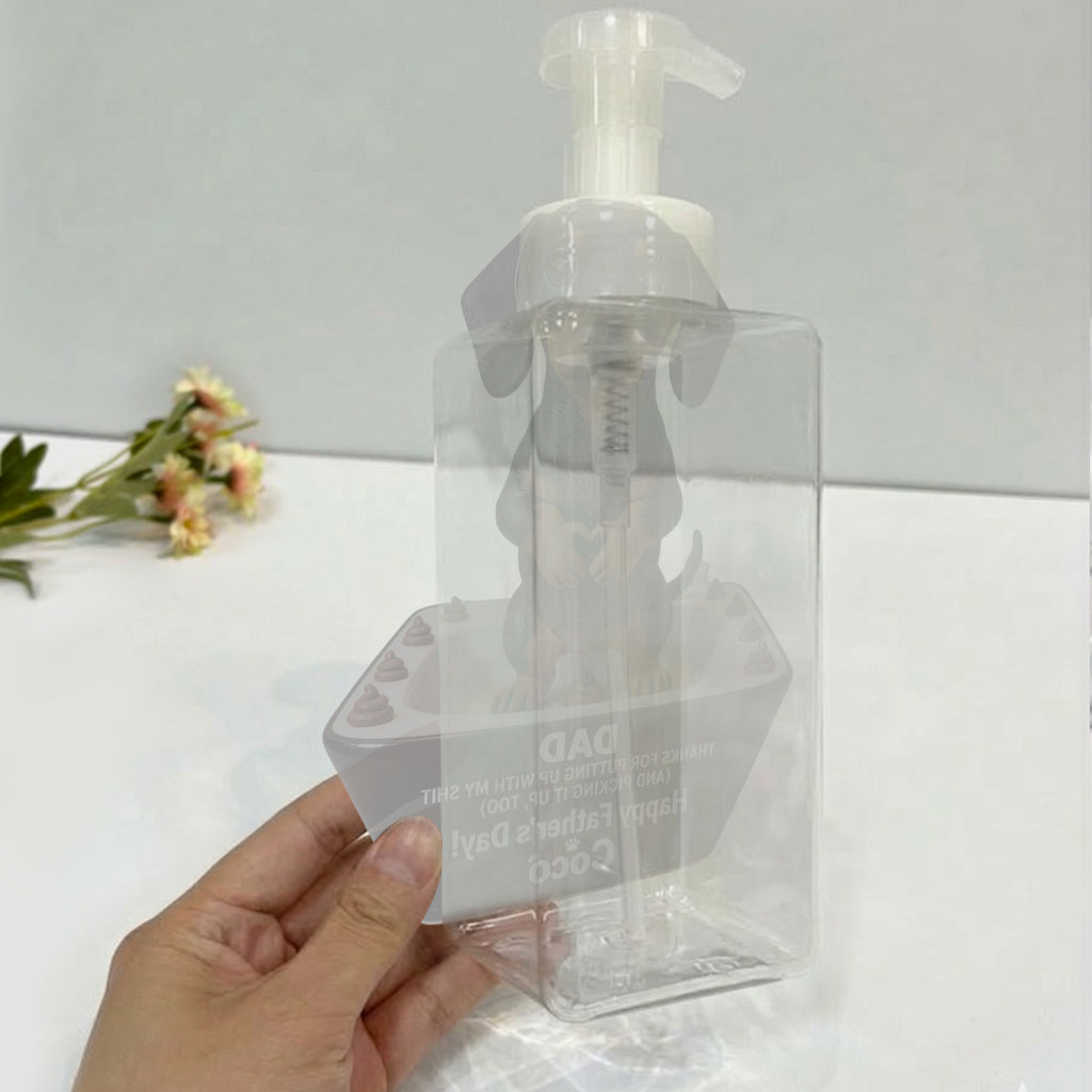 Dog Dad Father's Day Gifts, Thanks Daddy - Personalized Dog Pump Dispenser