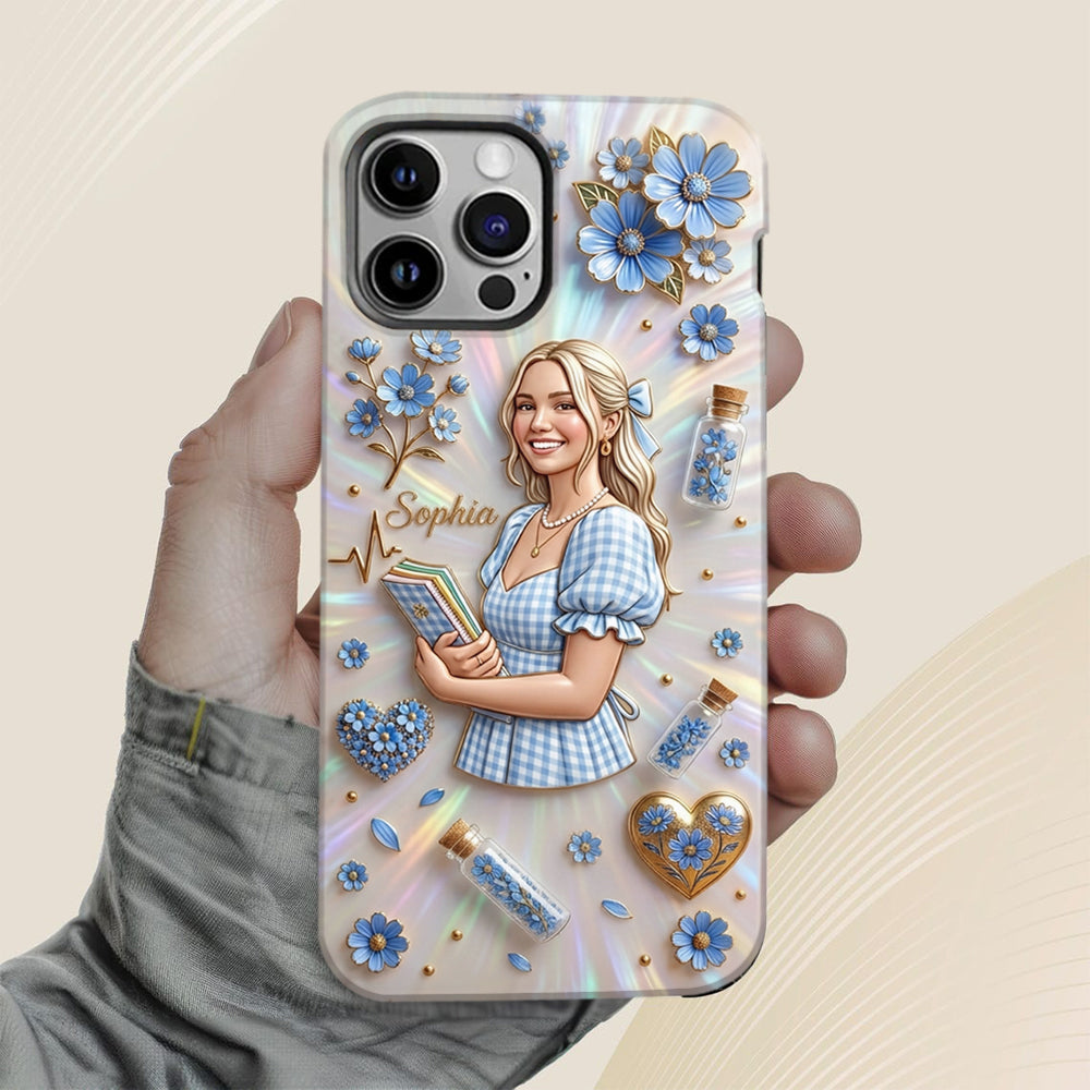 Floral Aesthetic - Personalized Flower Lover Full Print Phone Case