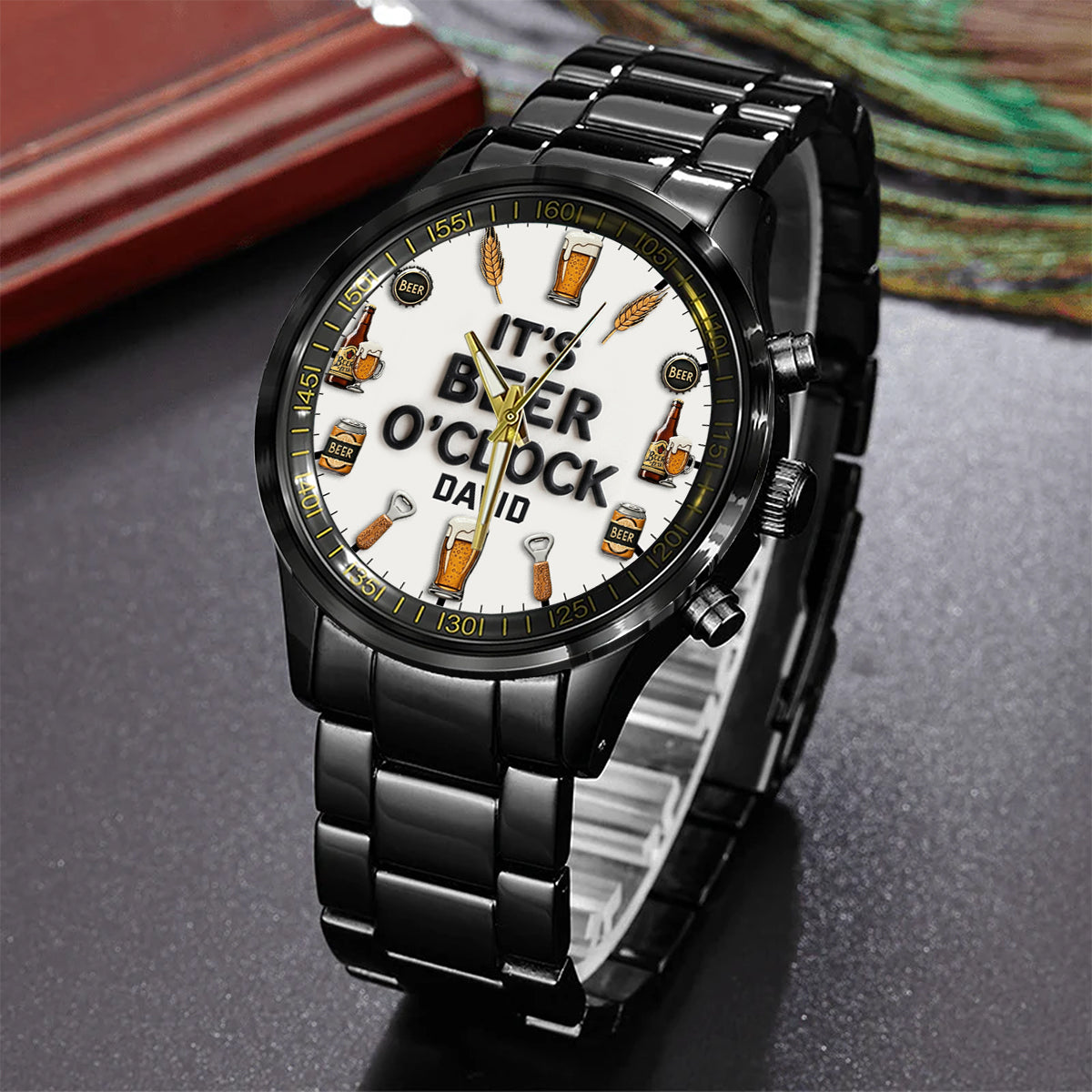 It's Beer Time - Personalized Beer Women Hand Watch