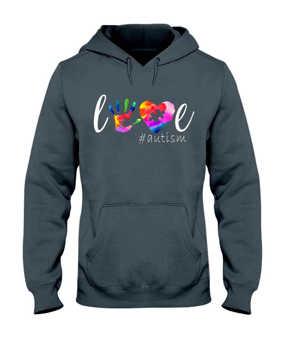 Love Autism - Autism Awareness T-shirt and Hoodie 0520