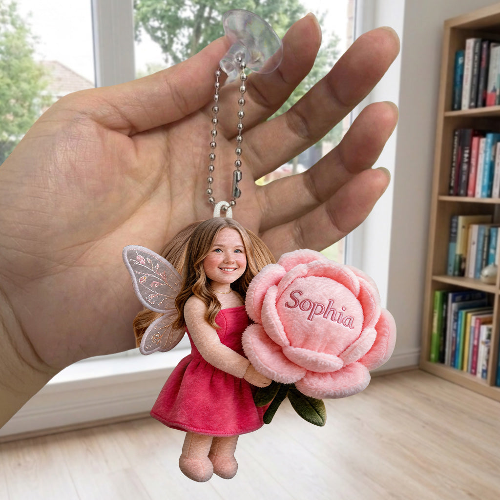 Custom Any Photo Unique Charm - Personalized Self Love Plush Keychain