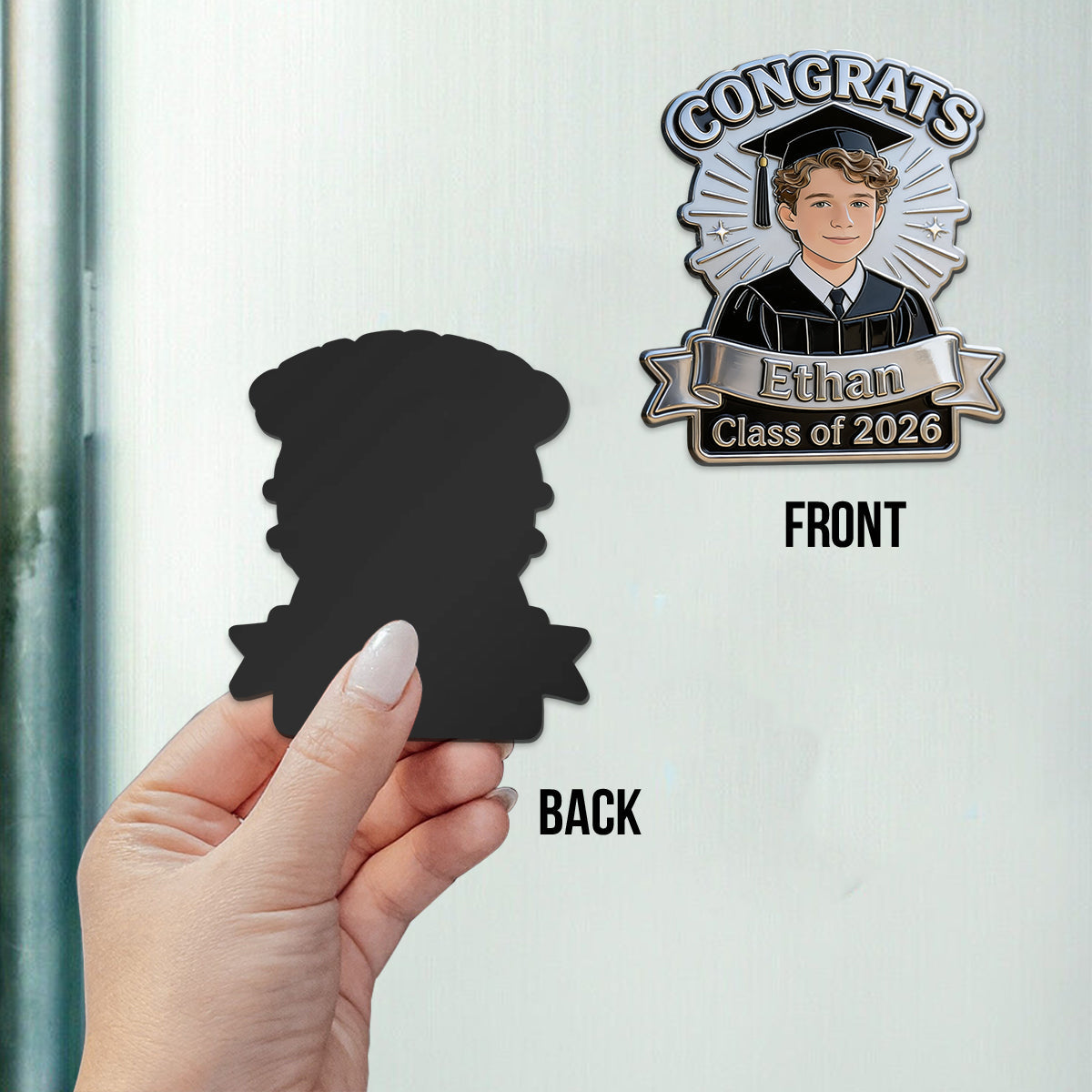 Class Of 2026 - Personalized Graduation Magnet