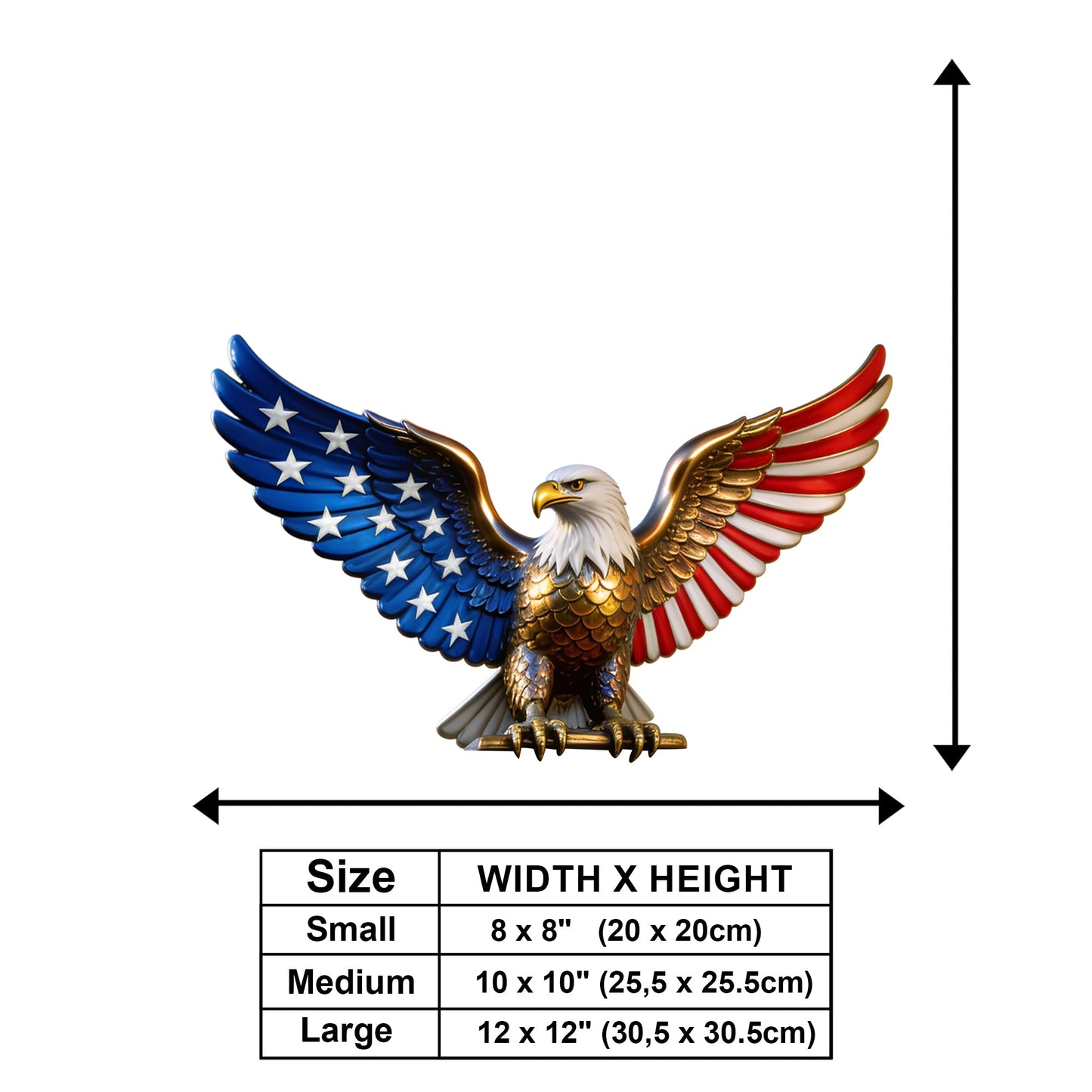 250 Years Of America - Personalized Patriot Wooden Wall Mount Sign