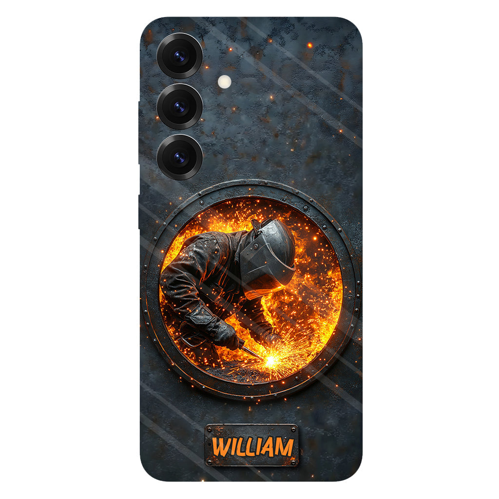 Gift For Welder Man - Personalized Welder Full Print Phone Case