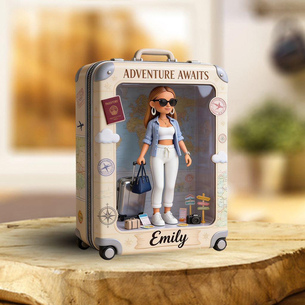 Custom Any Photo - Personalized Travelling Custom Shaped Acrylic Plaque