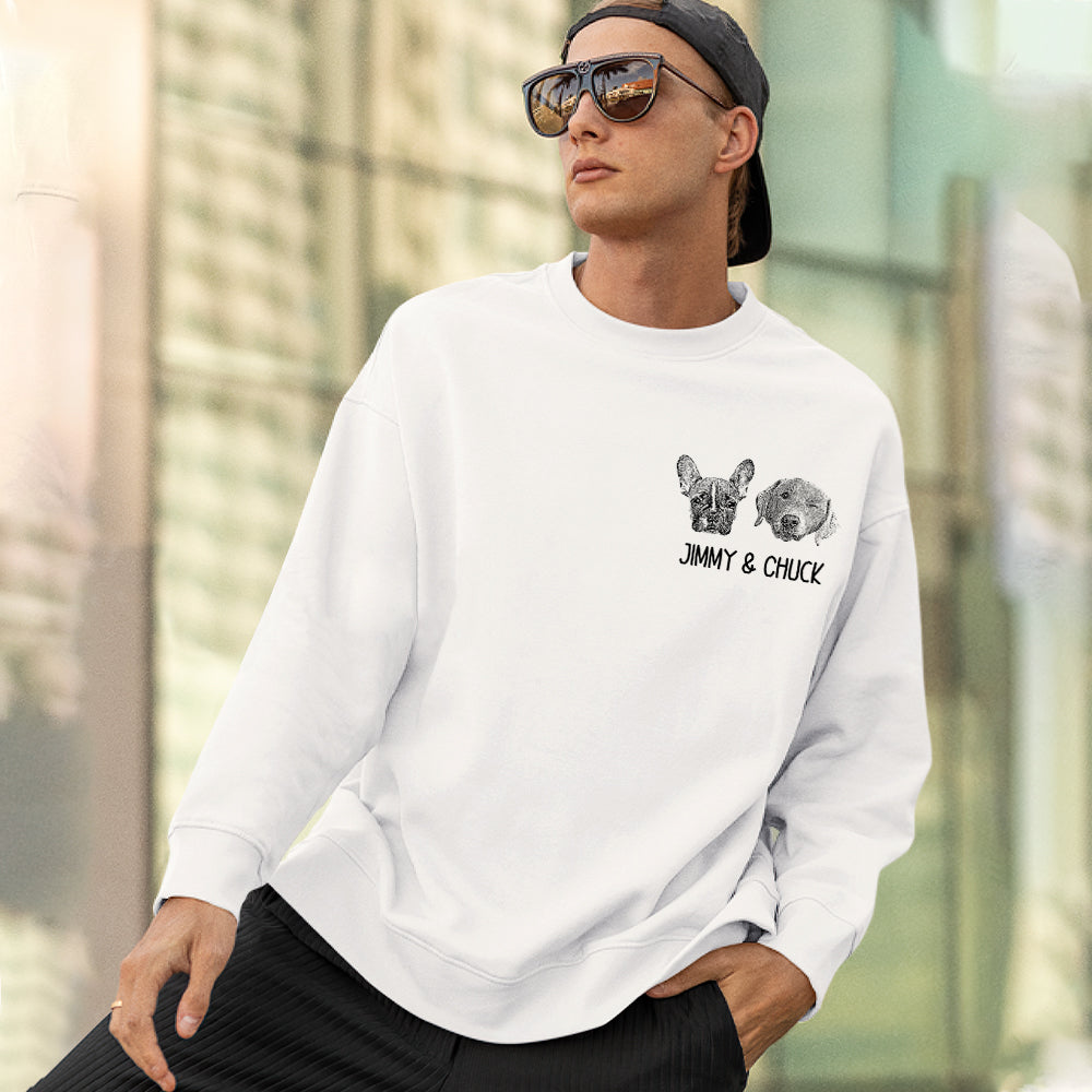 Custom Portrait Sweatshirt