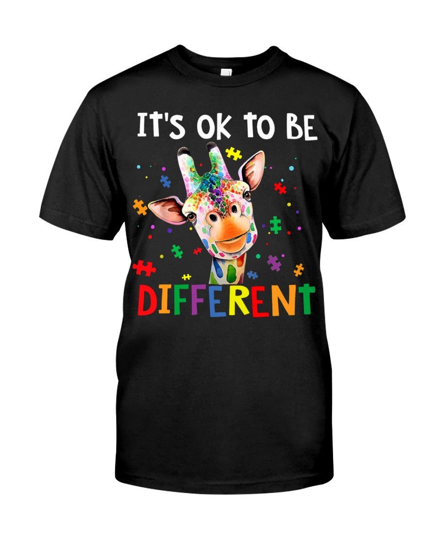 It's Ok To Be Different - Autism Awareness T-shirt and Hoodie 0921