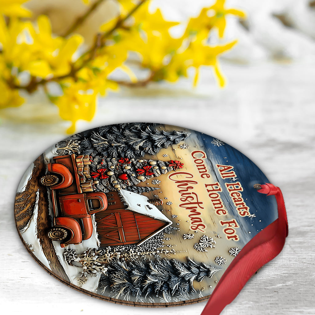 It's The Most Wonderful Time Of The Year - Personalized Family Ornament