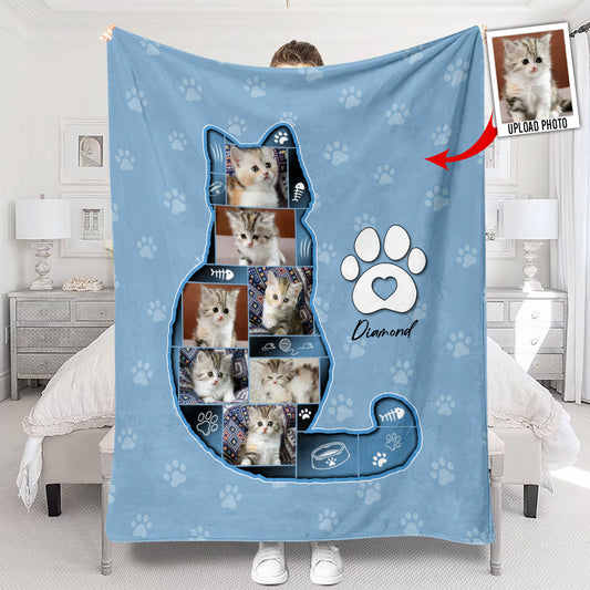 Cat Lover - Personalized Cat Blanket