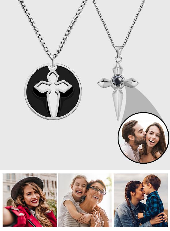 Personalized Sword Projection Charm - gift for who lost a loved one