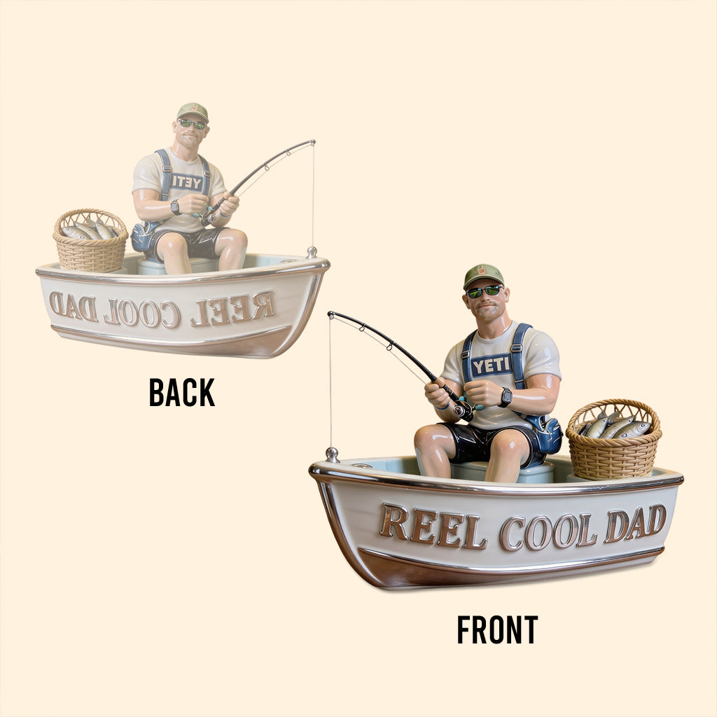 Fishing Dad - Personalized Fishing Custom Shaped Acrylic Plaque