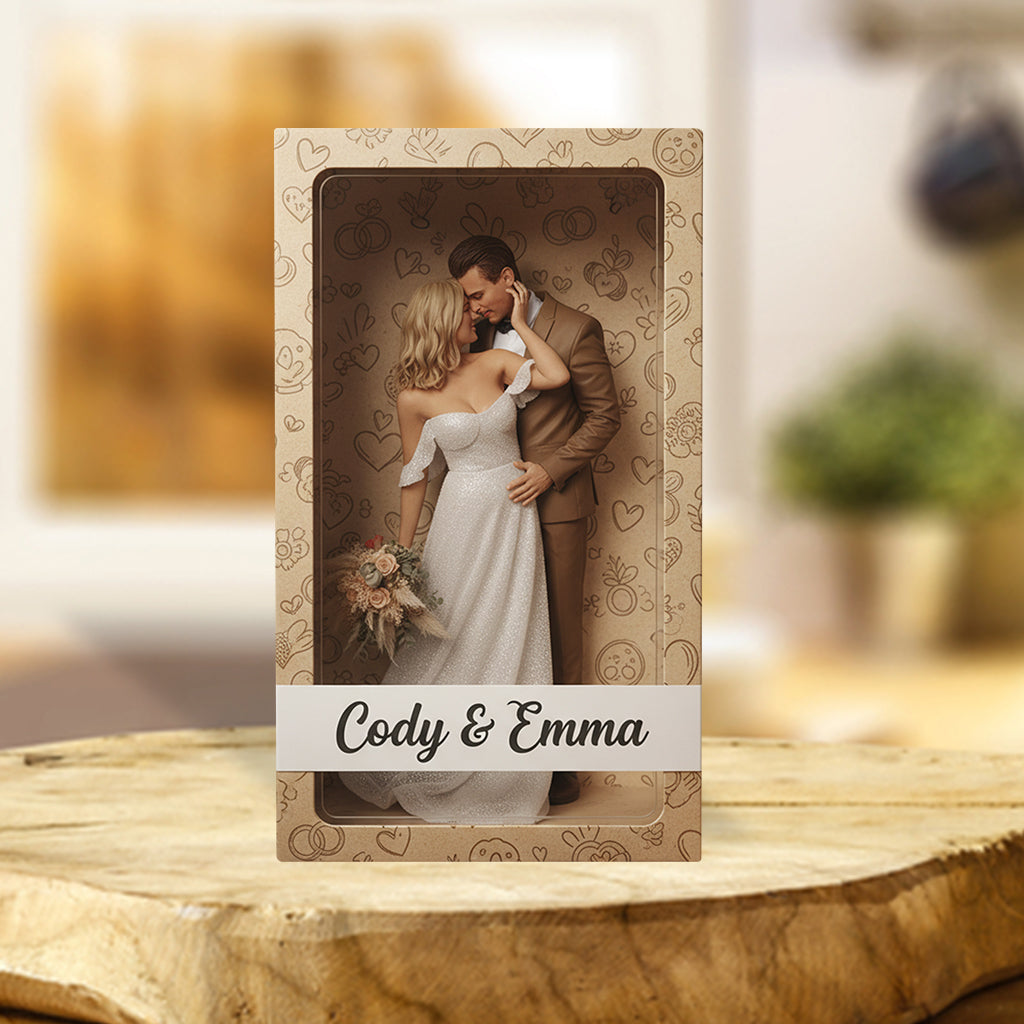 Custom Any Photo - Personalized Couple Custom Shaped Acrylic Plaque