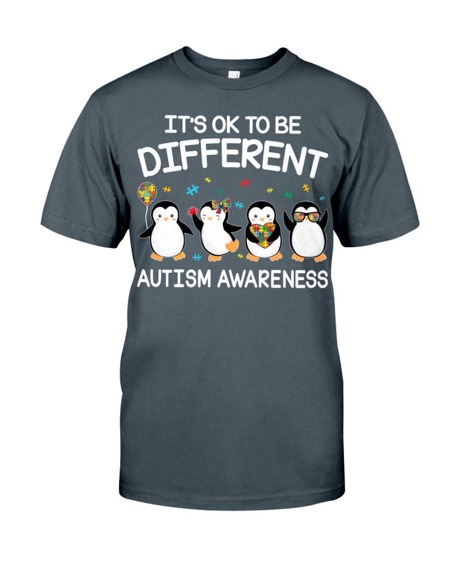 It's Ok To Be Different - Autism Awareness T-shirt and Hoodie 0921