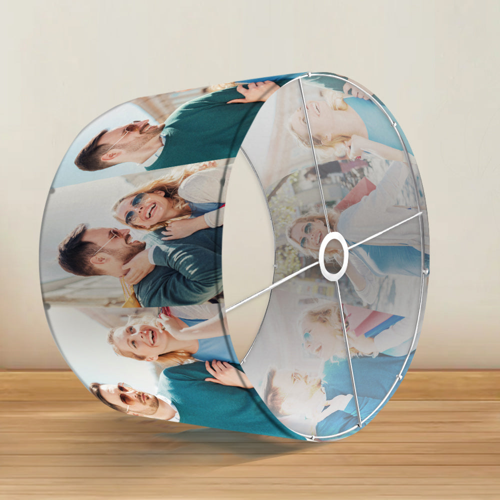 Any Photo - Personalized Drum Lampshade