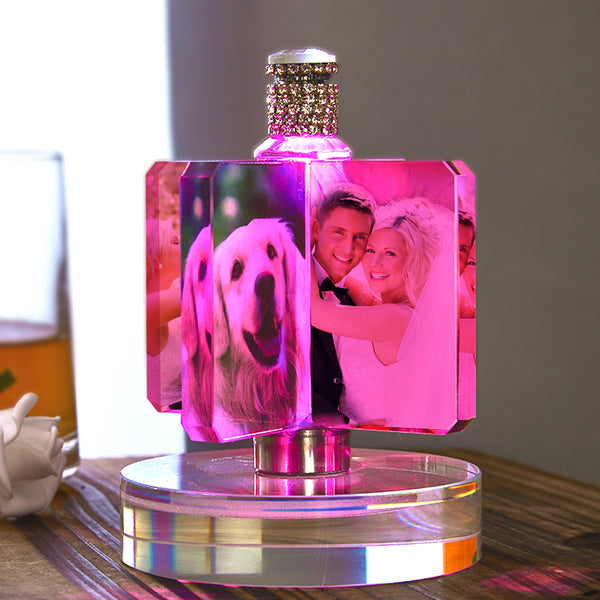 Crystal Windmill Lamp - Personalized Lamp