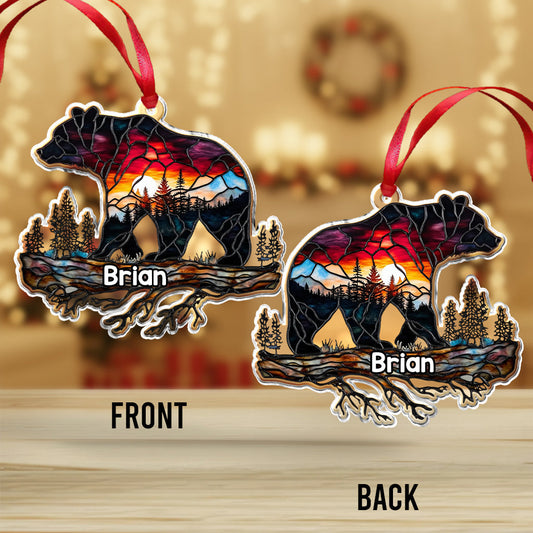 Animal Christmas - Personalized Hunting Ornament
