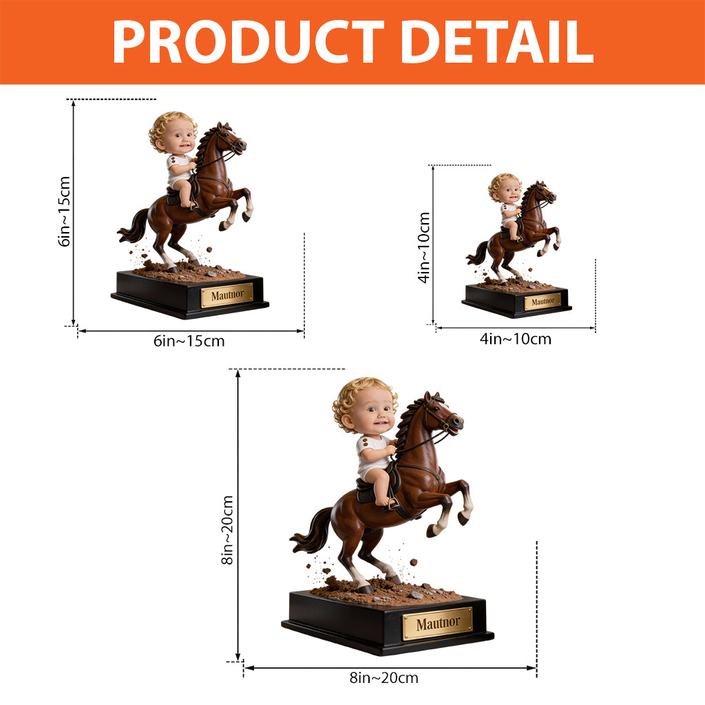 Horse Riding Lover, Horse Lover - Personalized Horse Custom Shaped Acrylic Plaque