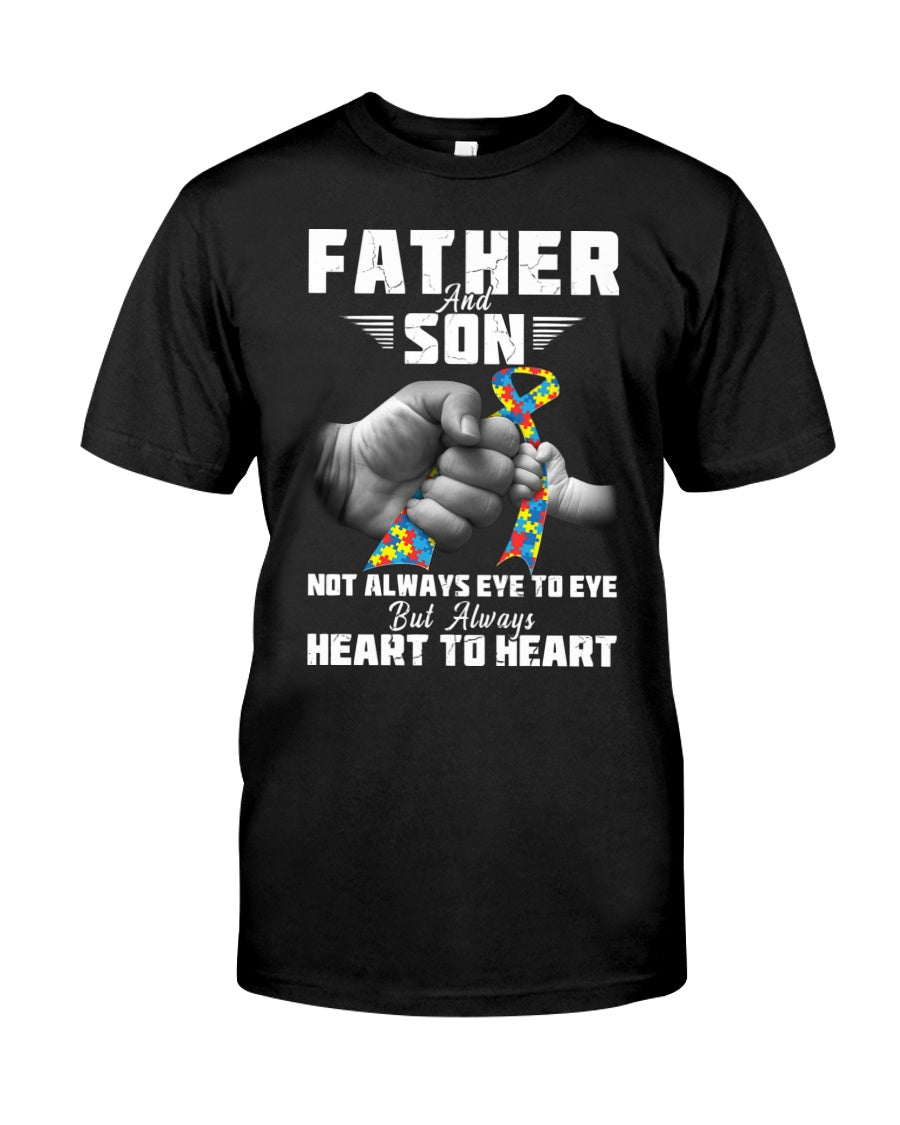 Father And Son - Autism Awareness T-shirt and Hoodie 0921