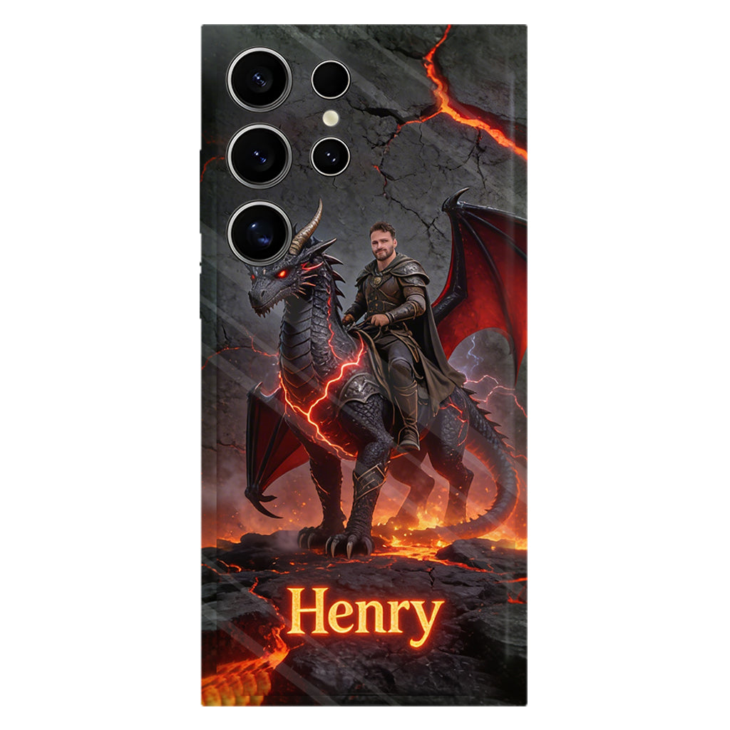 Flying With The Dragon - Personalized Dragon Full Print Phone Case
