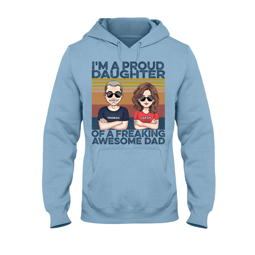Like Father Like Son - Gift for dad, dad - Personalized T-shirt And Hoodie