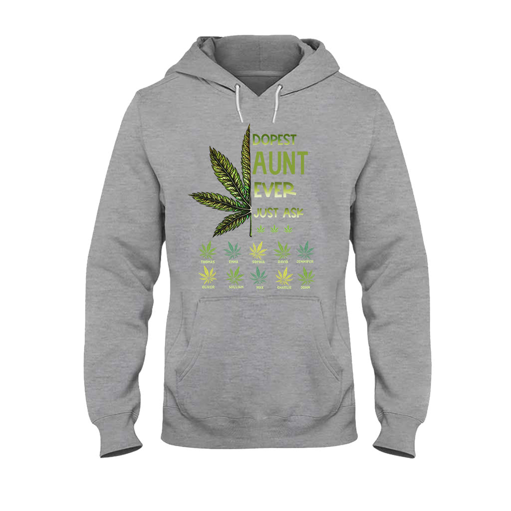 Dopest Dad Ever - Gift for dad, grandma, grandpa, mom, uncle, aunt, brother, sister - Personalized T-shirt And Hoodie