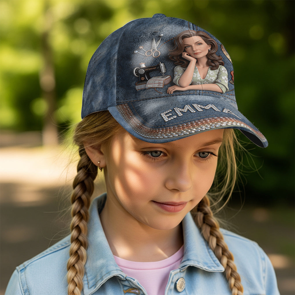 Custom Any Photo - Personalized Sewing Classic Cap