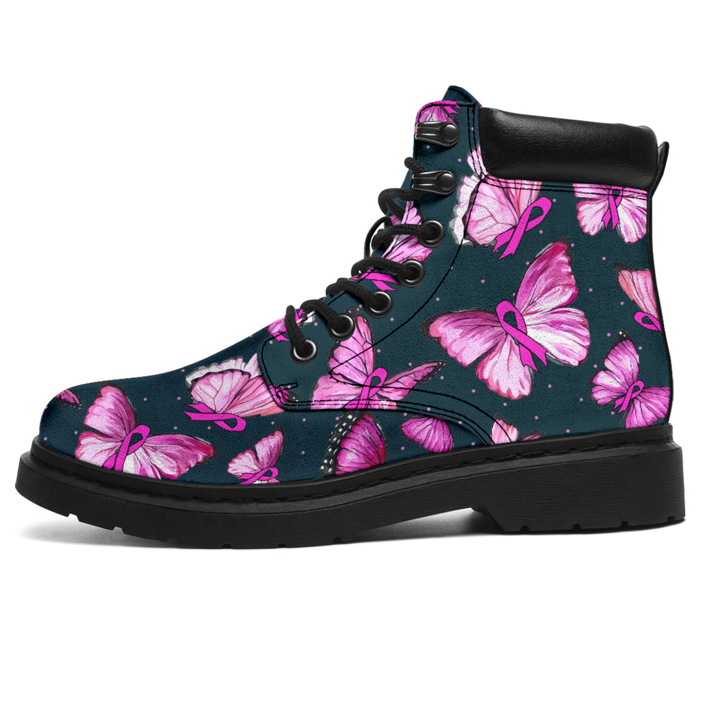 Breast Cancer Awareness Breast Cancer Awareness All Season Boots 0622