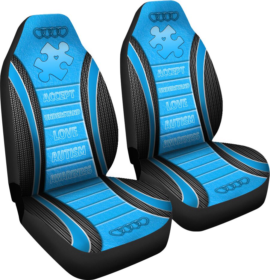 Accept Understand Love Autism Awareness Autism Awareness Seat Covers 0622