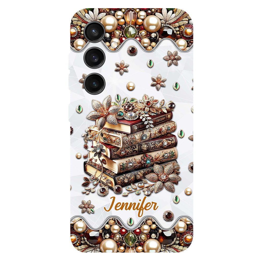 Just A Girl Who Loves Books - Personalized Book Full Print Phone Case