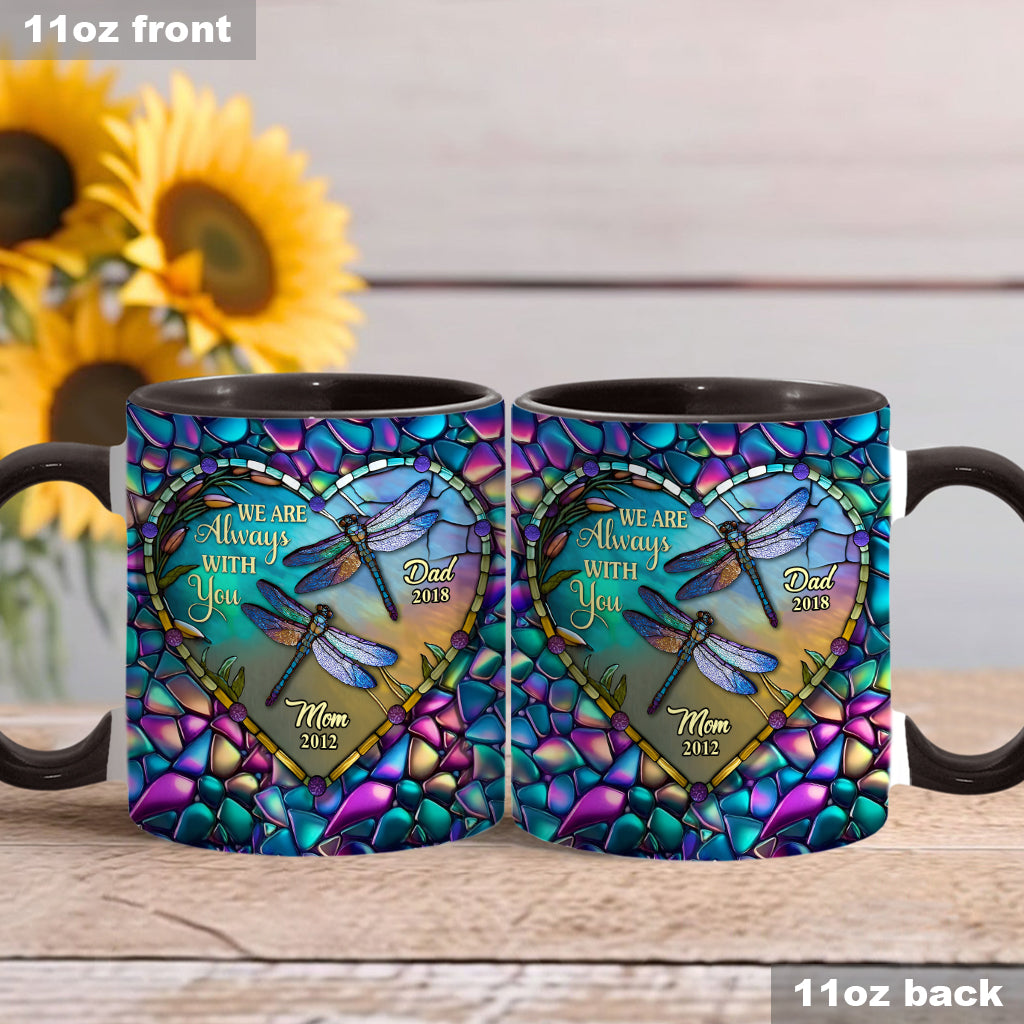 I'm Always With You - Personalized Memorial Accent Mug