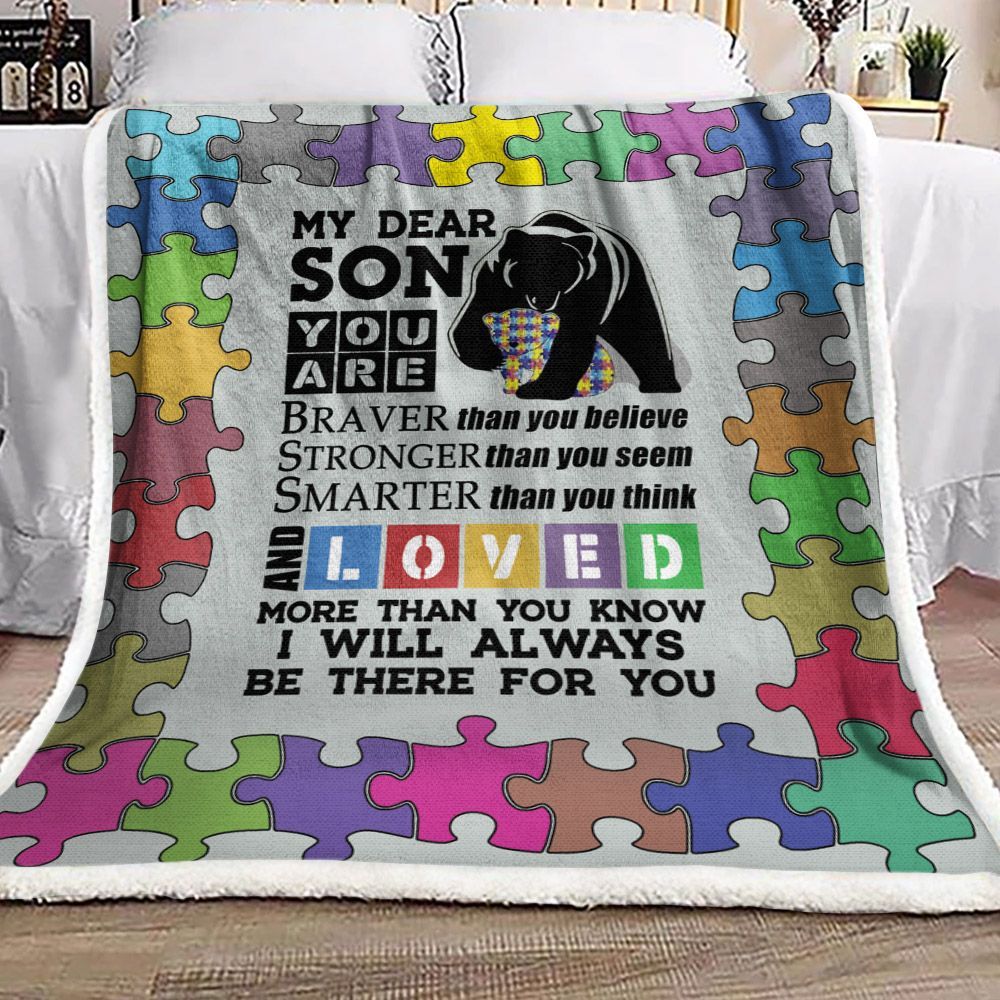 Autism Awareness Blanket 0921
