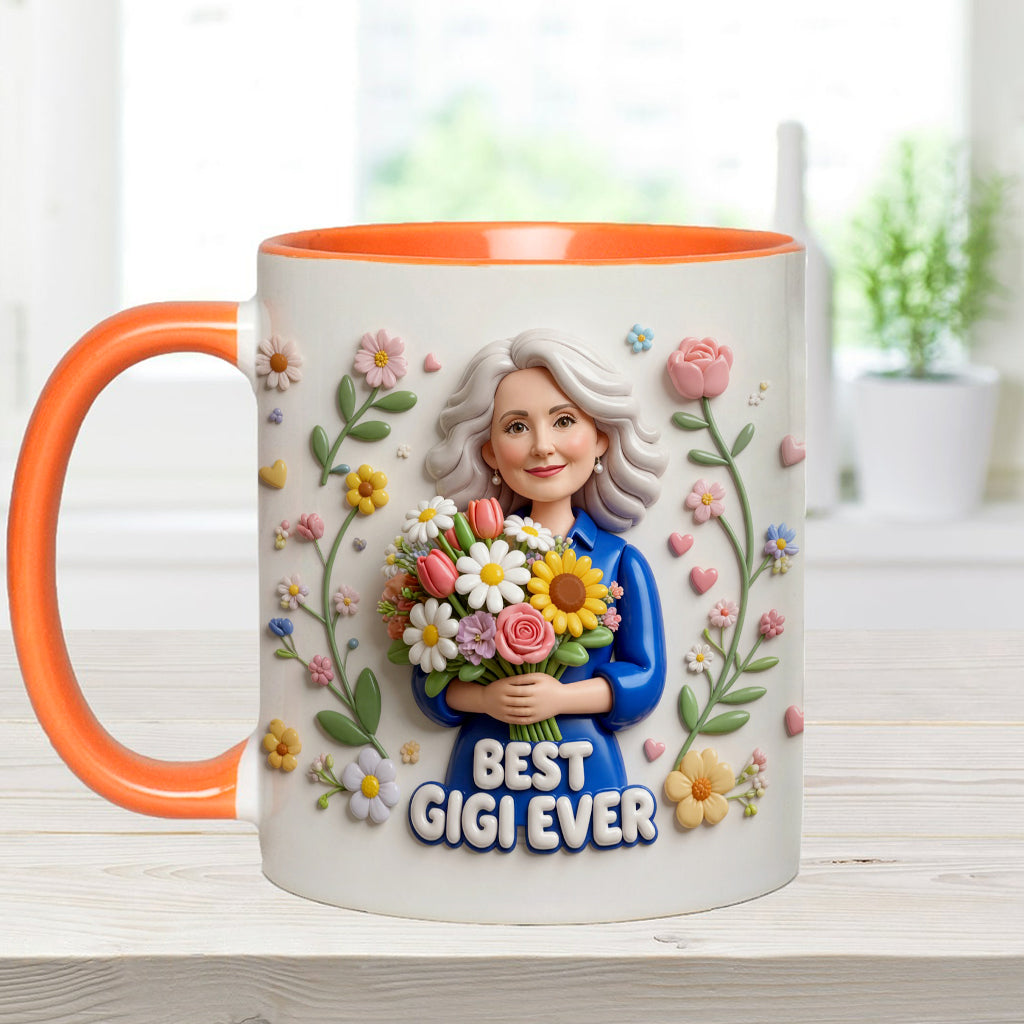 Custom Any Photo - Personalized Mother Accent Mug & Coaster