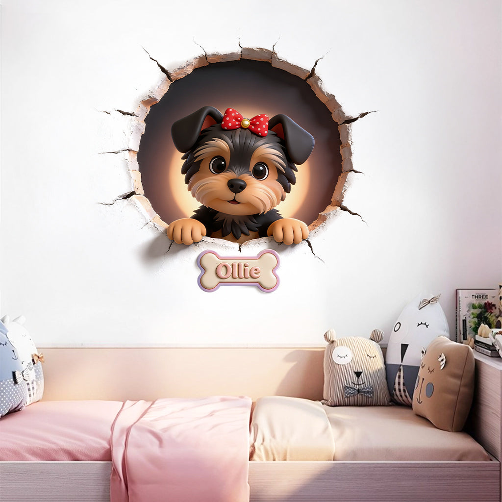 Custom Any Photo - Personalized Dog Wall Decal