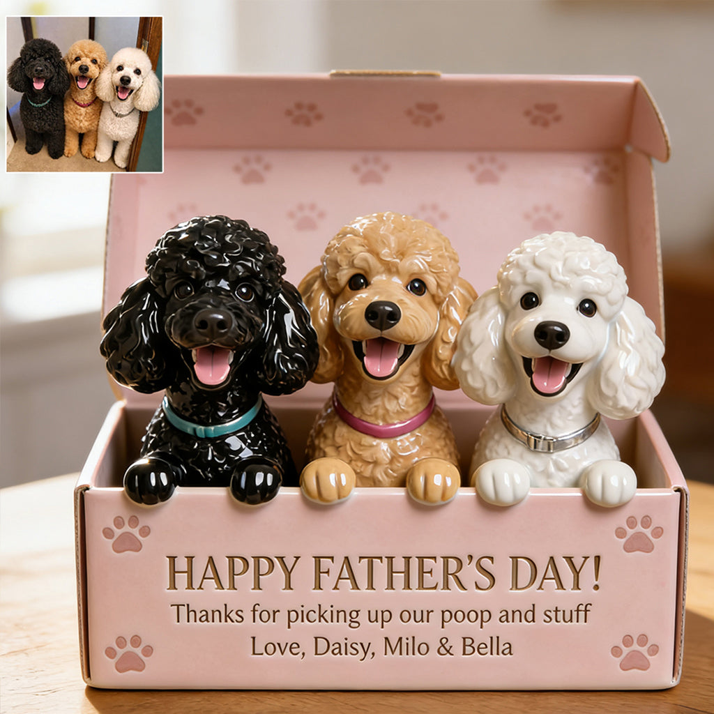 Fur Baby Father’s Day - Personalized Dog Custom Shaped Acrylic Plaque