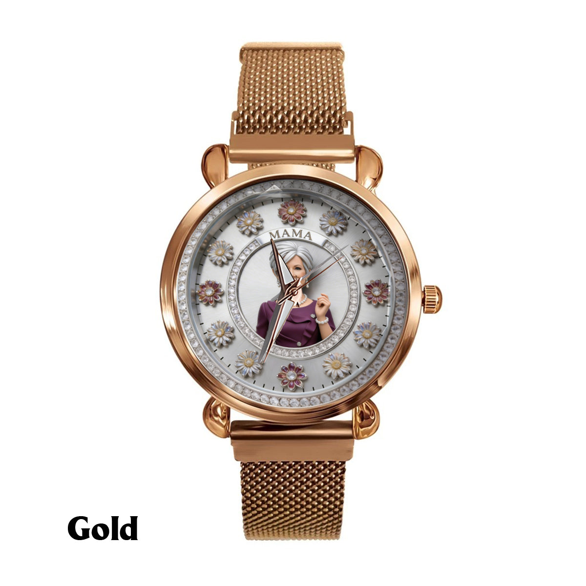 Custom Any Photo - Personalized Mother Women Hand Watch