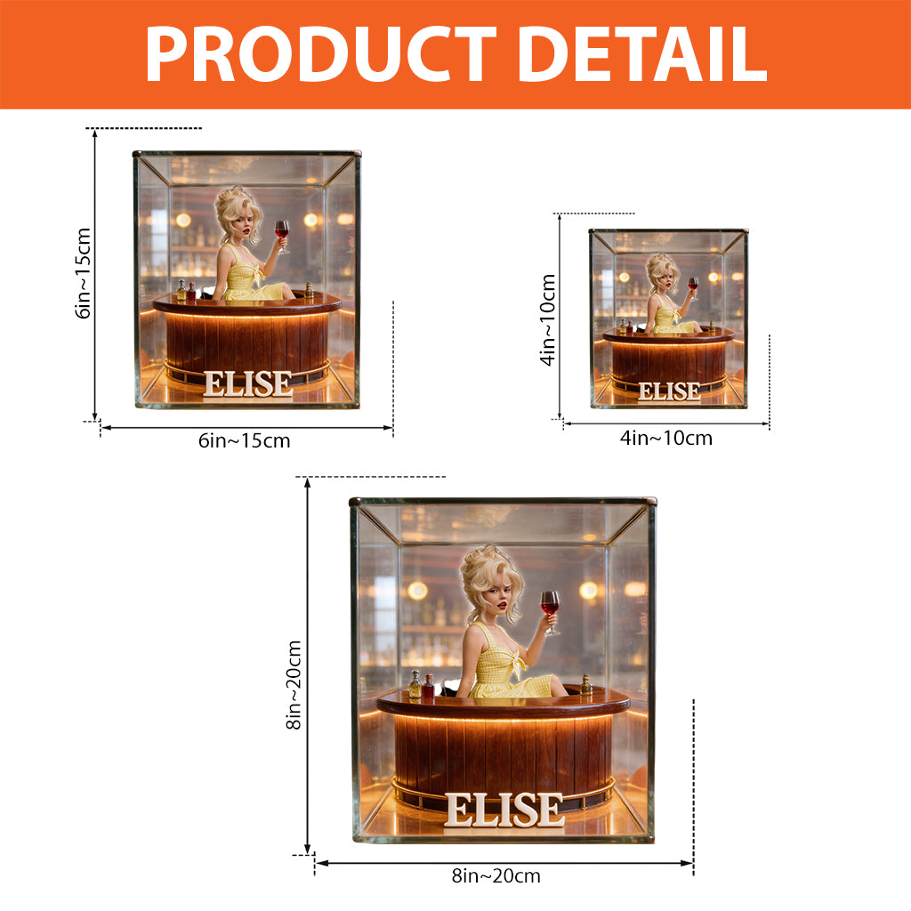 Custom Any Photo & Beverage - Personalized Whisky Custom Shaped Acrylic Plaque