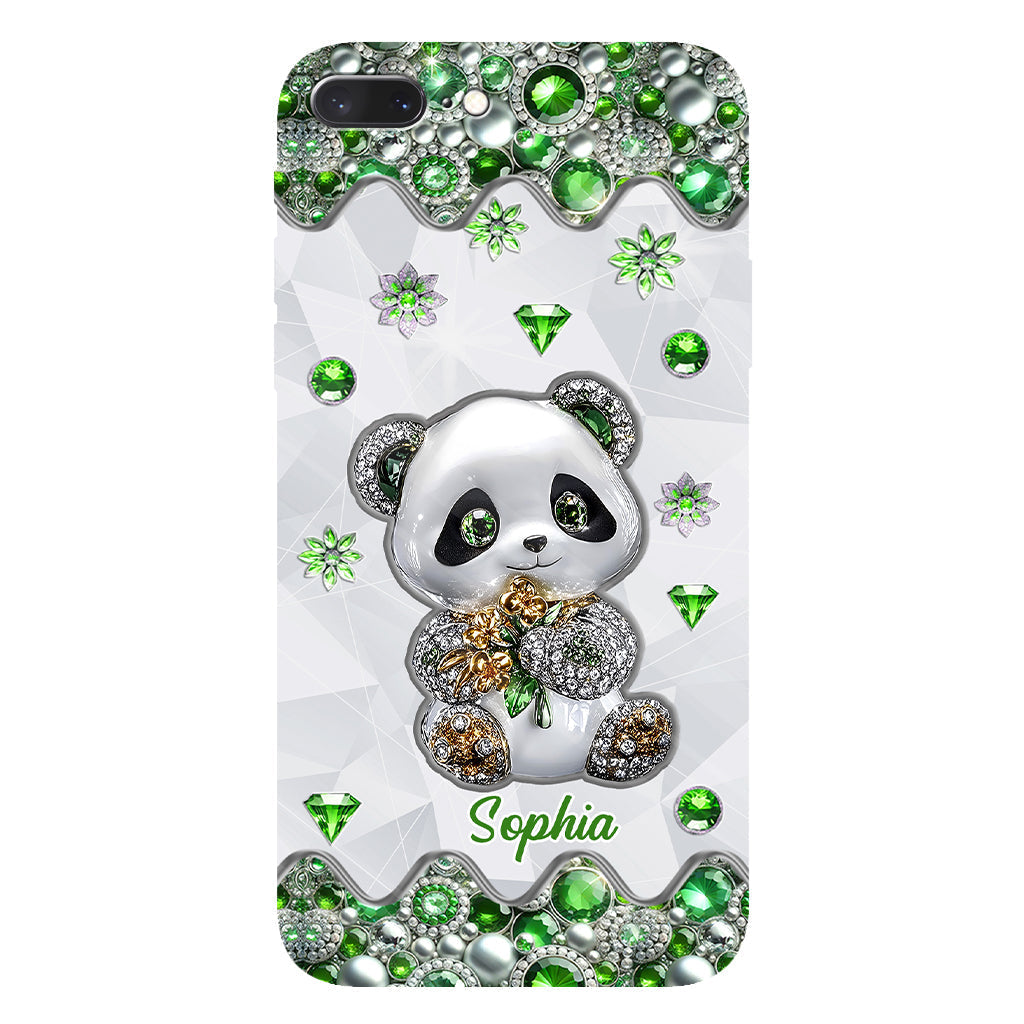 Just A Girl Who Loves Pandas - Personalized Panda Lover Full Print Phone Case