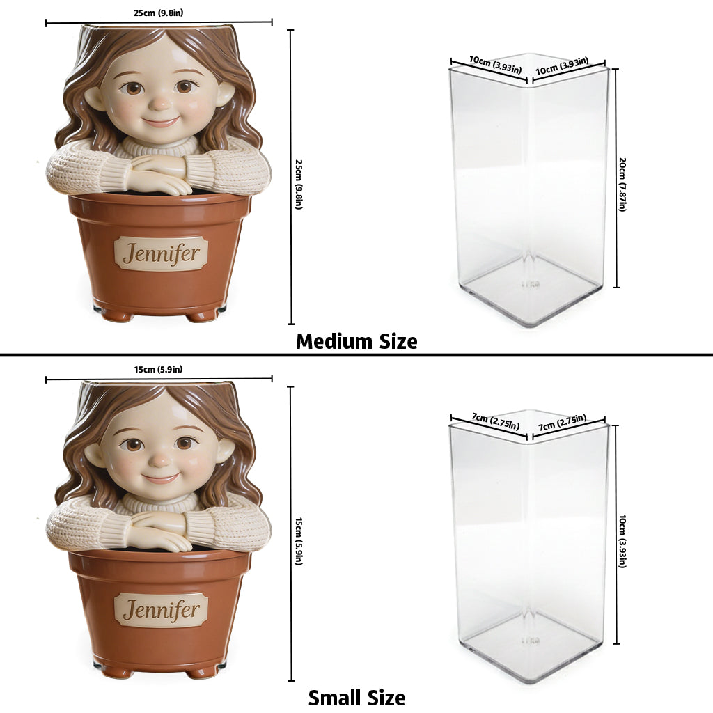 Custom Any Photo - Personalized Kid Acrylic Pot