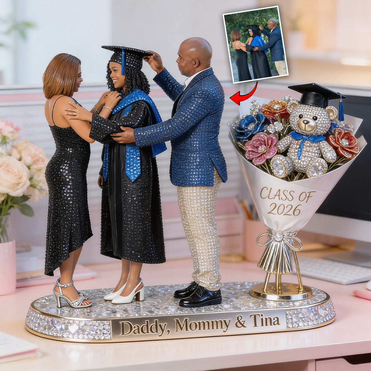 Custom Any Photo - Personalized Graduation Custom Shaped Acrylic Plaque