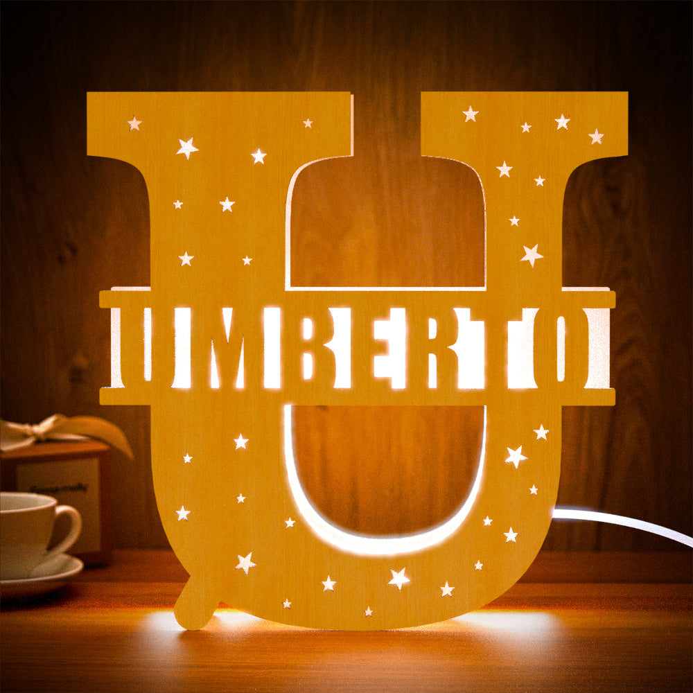 Any Name Letter - Personalized Name Letter Lamp