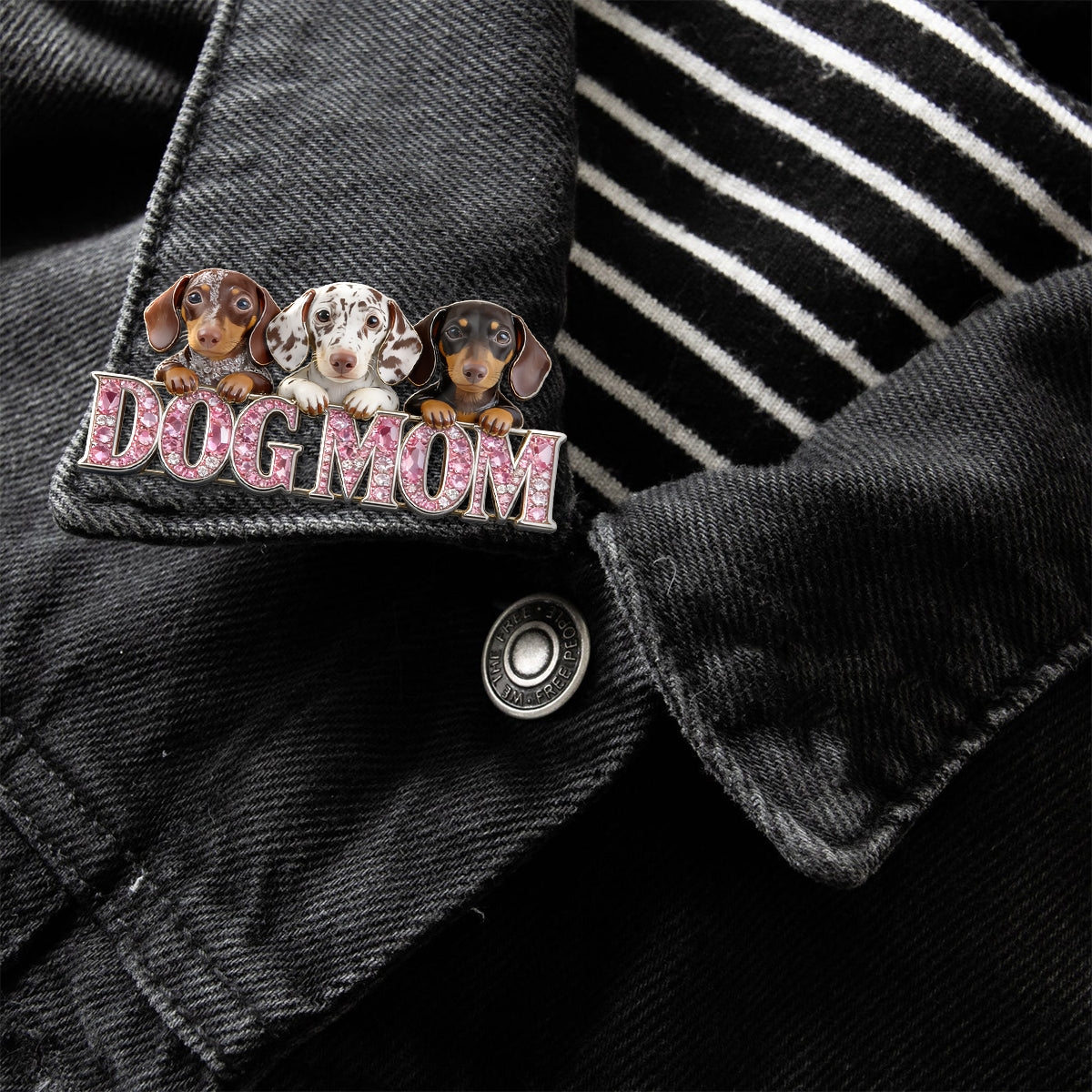 Custom Any Photo - Personalized Dog Pin