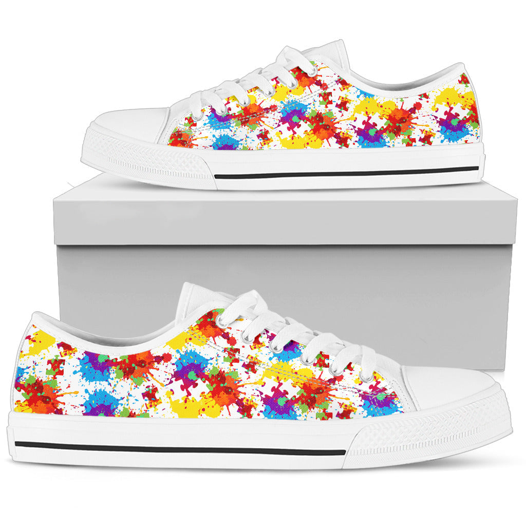 Autism Awareness Low Top Shoes 0921