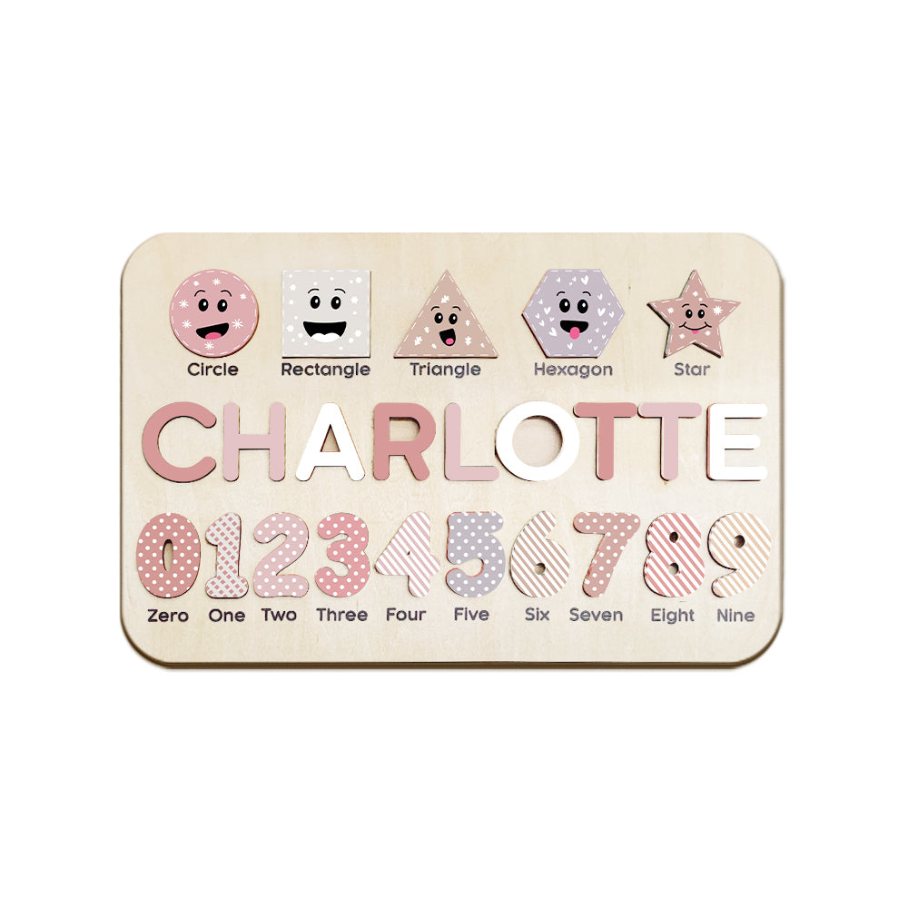 Baby Name Toy - Personalized Kid Name Puzzle