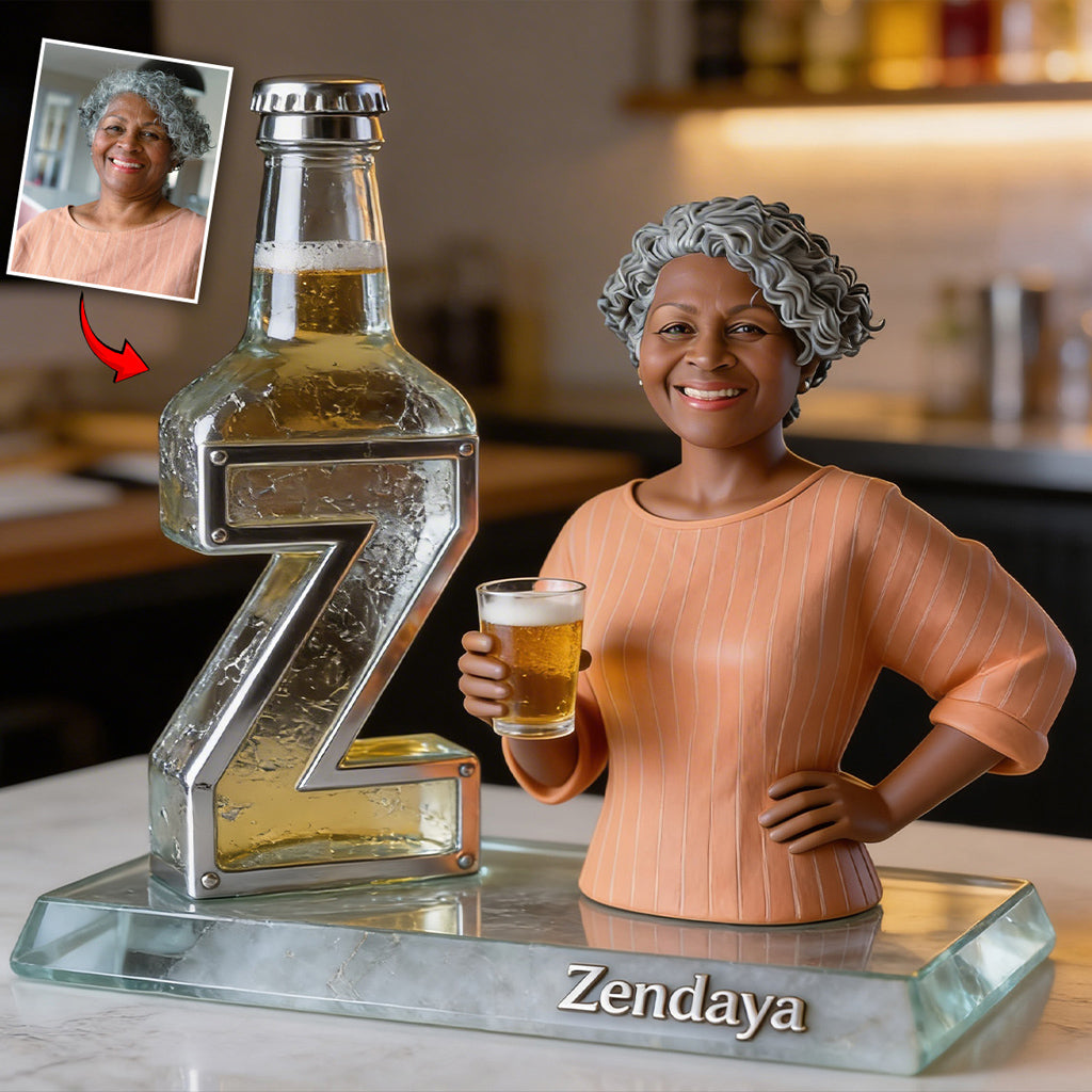 Any Alcohol, Wine, Cocktail Martini, Beer,... - Personalized Wine Custom Shaped Acrylic Plaque