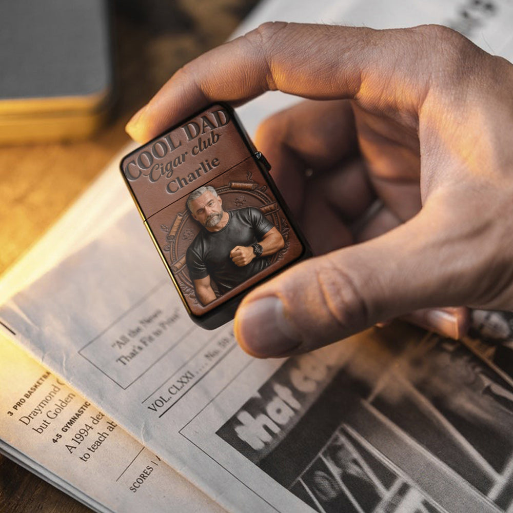 Custom Any Photo - Personalized Father Lighter