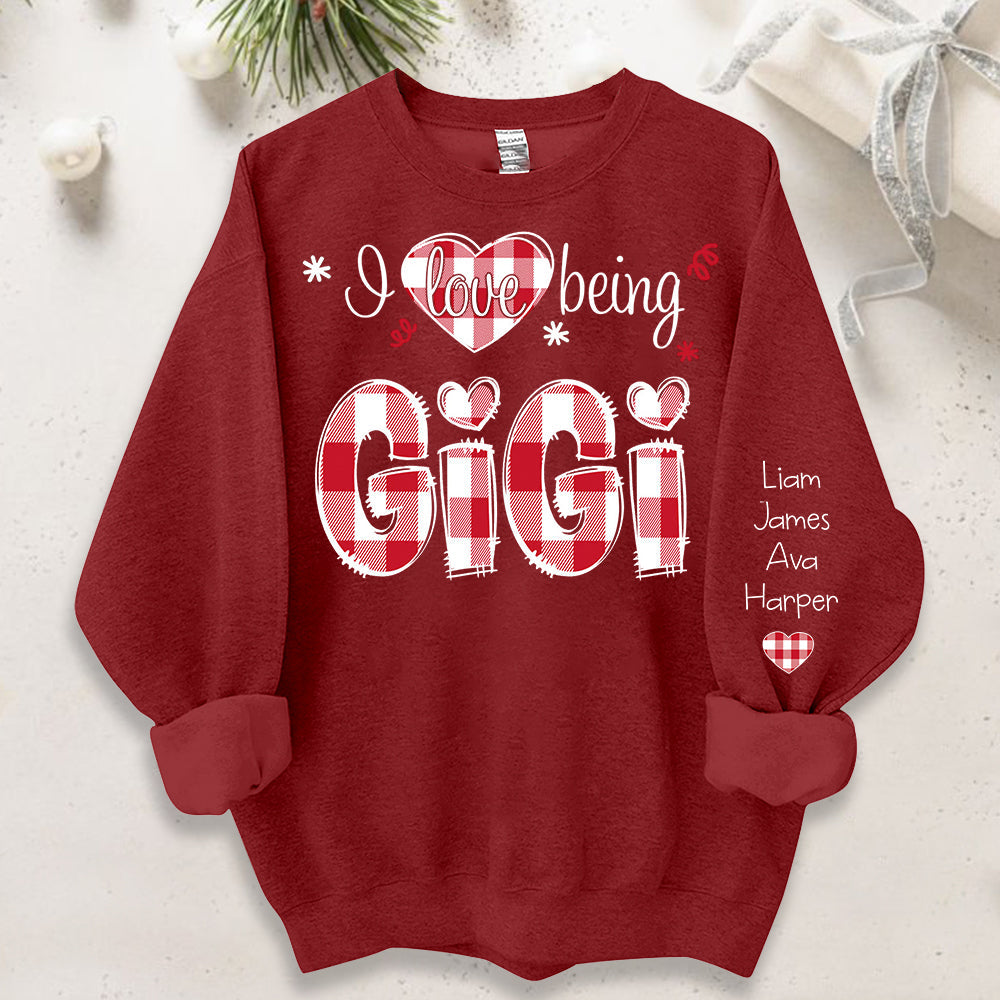 Personalized Sweatshirt Gift - A Heartfelt Family Keepsake for Christmas, Birthdays, and Anniversaries